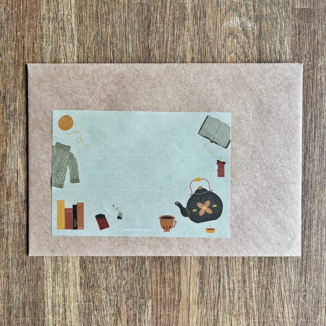 A7 Adresstickers Knus - Afbeelding 2