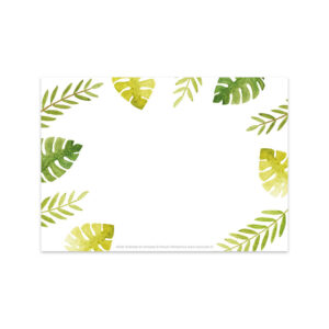 Interessepeiling: A7 Adresstickers Botanisch