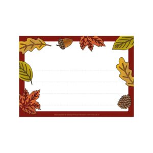 a7 adresstickers herfst natuur