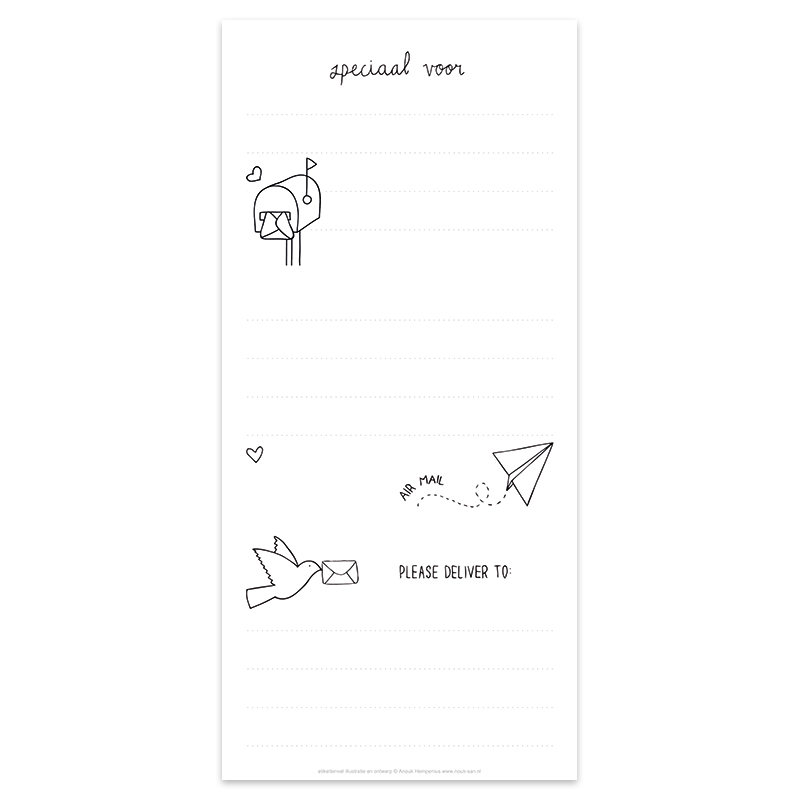 Adresstickers Post - Afbeelding 2