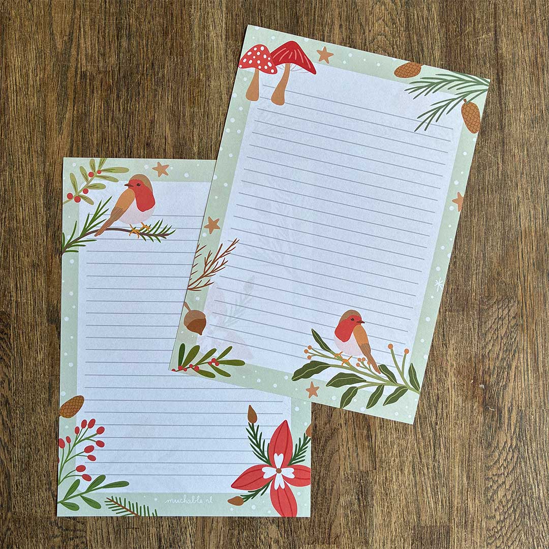 a5 briefpapier autumn nature (kopie)