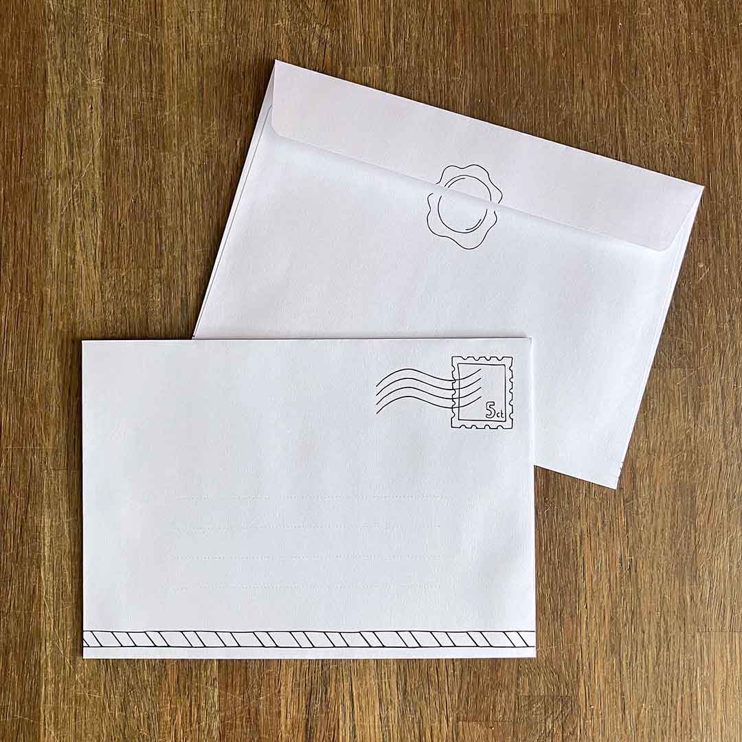 pre order: c6 enveloppen echte post