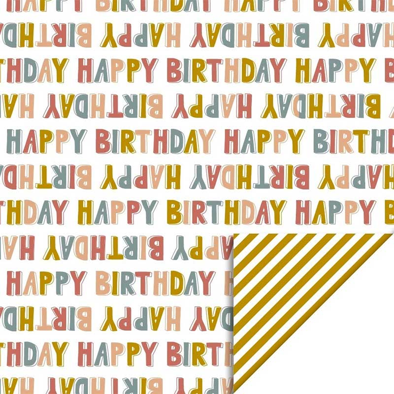 Inpakpapier Happy Birthday van House of Products