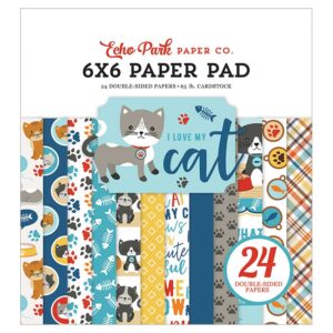 Paper Pad I Love My Cat van Echo Park