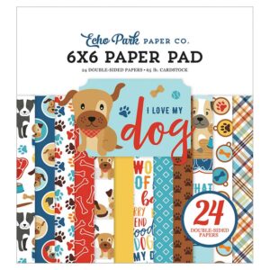 Paper Pad I Love My Dog van Echo Park