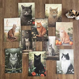 10 kattenkaarten