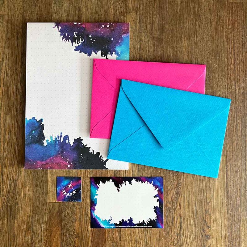 Postpapier Galaxy