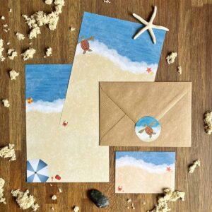 Postpapier Strand