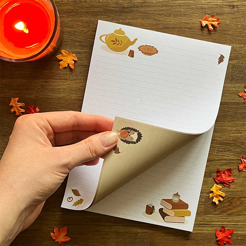 pre order: a5 briefpapier autumn cosy