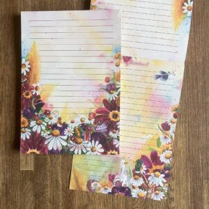 A5 Briefpapier Bloemenzee