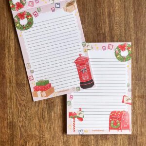 A5 Briefpapier Christmas Mail