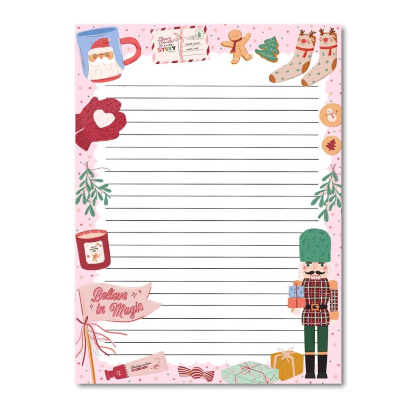 A5 Briefpapier Christmas Things - Afbeelding 4