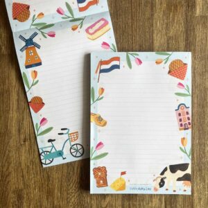 A5 Briefpapier Dutch