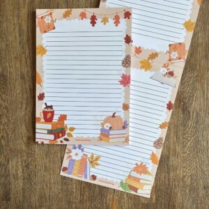 a5 briefpapier fall books