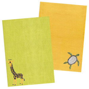 Interessepeiling: A4 Briefpapier Giraf & Schildpad