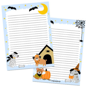 a5 briefpapier cute halloween (kopie)