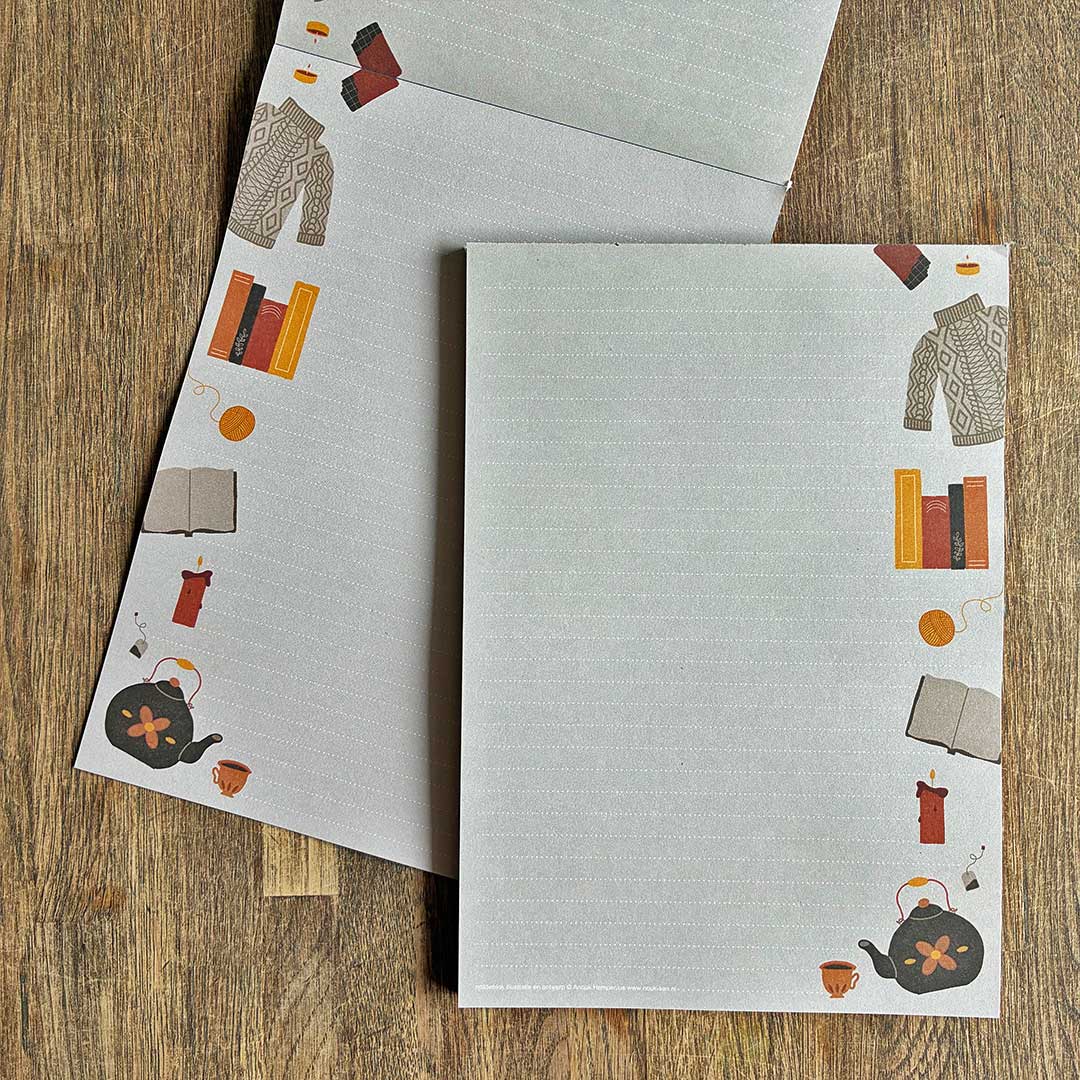 A5 Briefpapier Knus