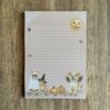 a5 briefpapier verkleed dieren