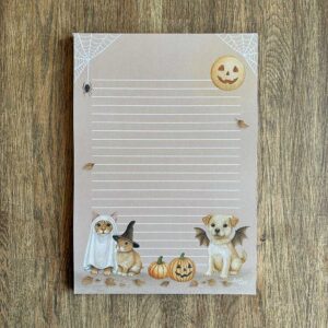 a5 briefpapier verkleed dieren