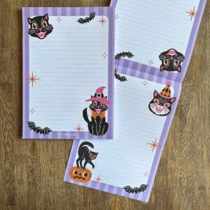 a5 briefpapier vintage halloween