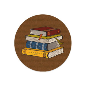 pre order: sluitzegels boekenstapel