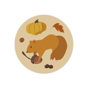 sluitzegels herfst eekhoorn