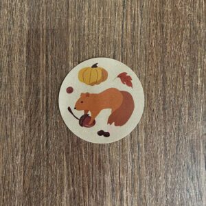pre order: sluitzegels herfst eekhoorn