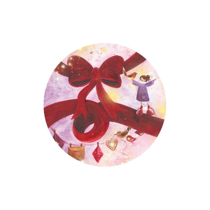 Sluitzegels Fairy with Bows