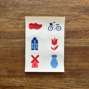 A6 Stickervel Holland