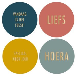 Stickers Feest van House of Products