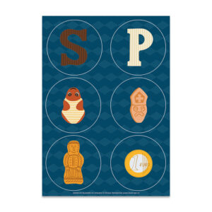 a6 stickervel giraf & schildpad (kopie)
