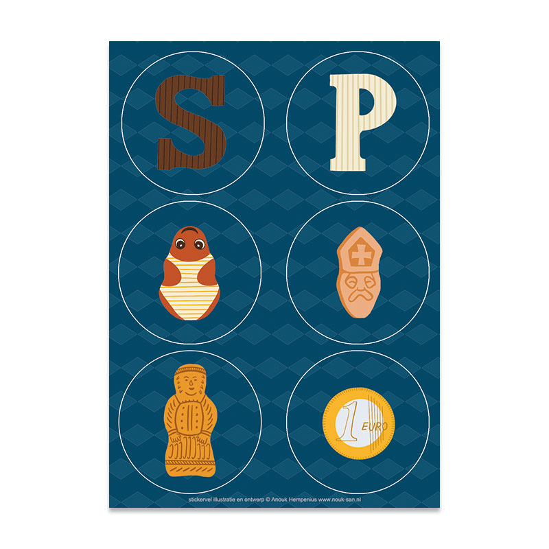 a6 stickervel giraf & schildpad (kopie)