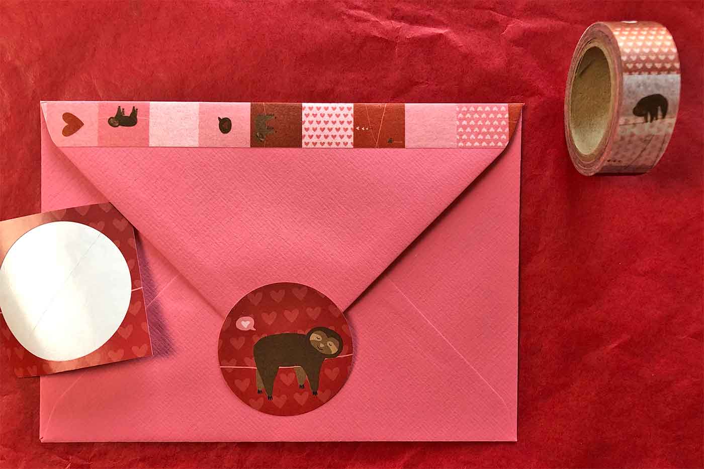Valentijnspost maken: envelop