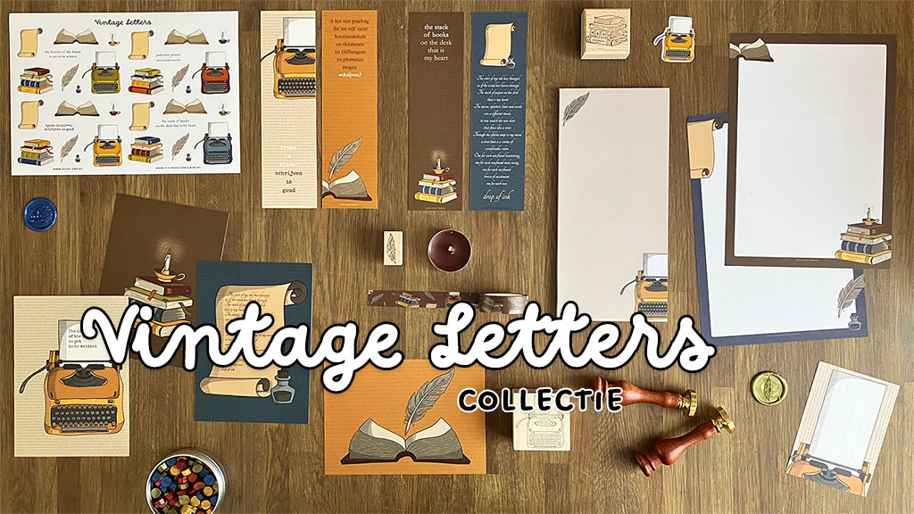 Overzicht van Vintage Letters collectie