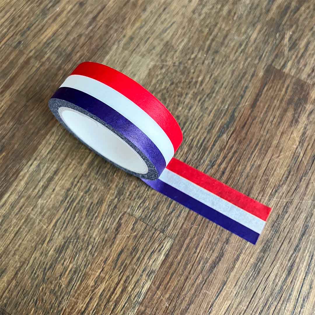 Washi Tape Nederlandse Vlag